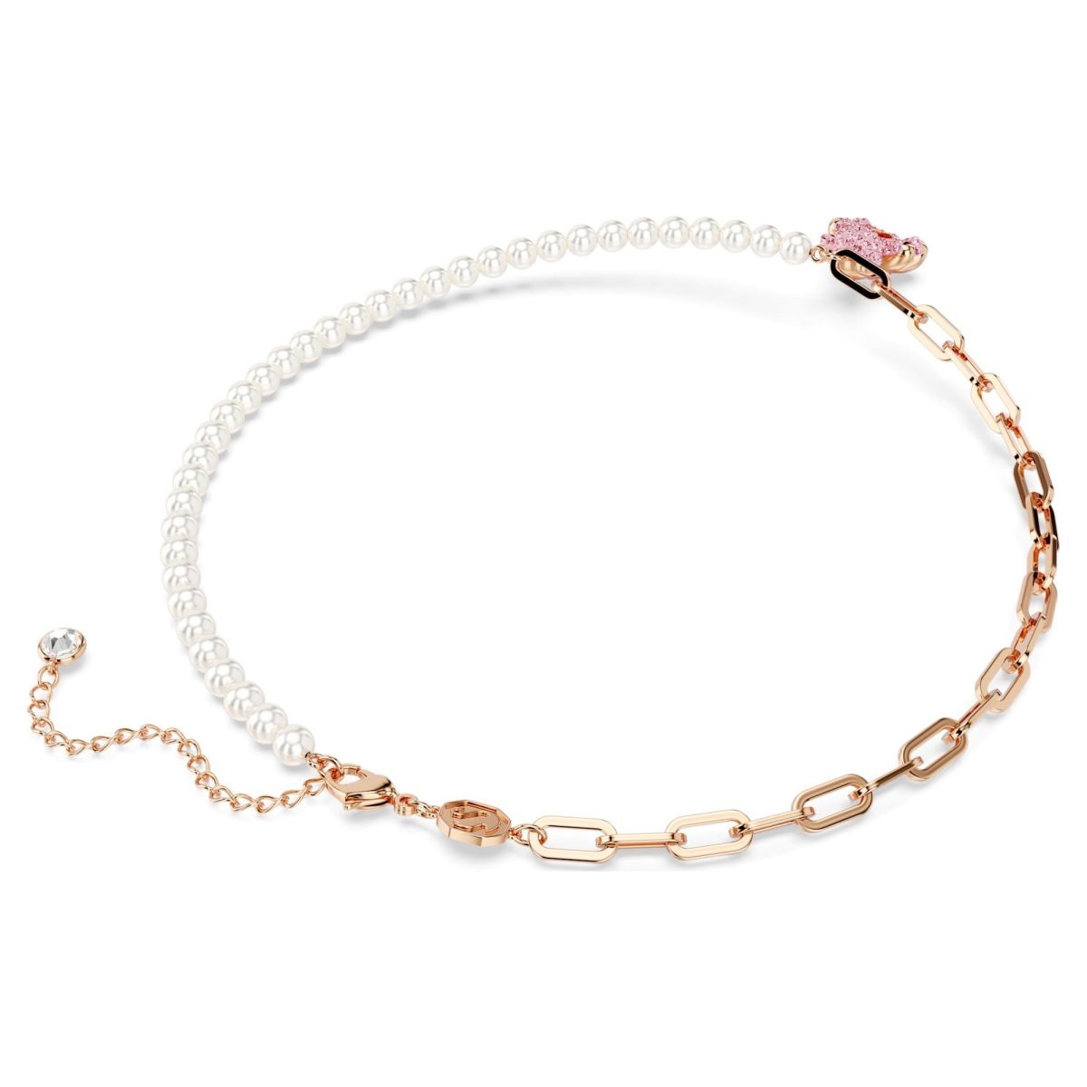 Swarovski Kolye Mp Teddy:Pend Hrt Bear Lros/Ros 5669166